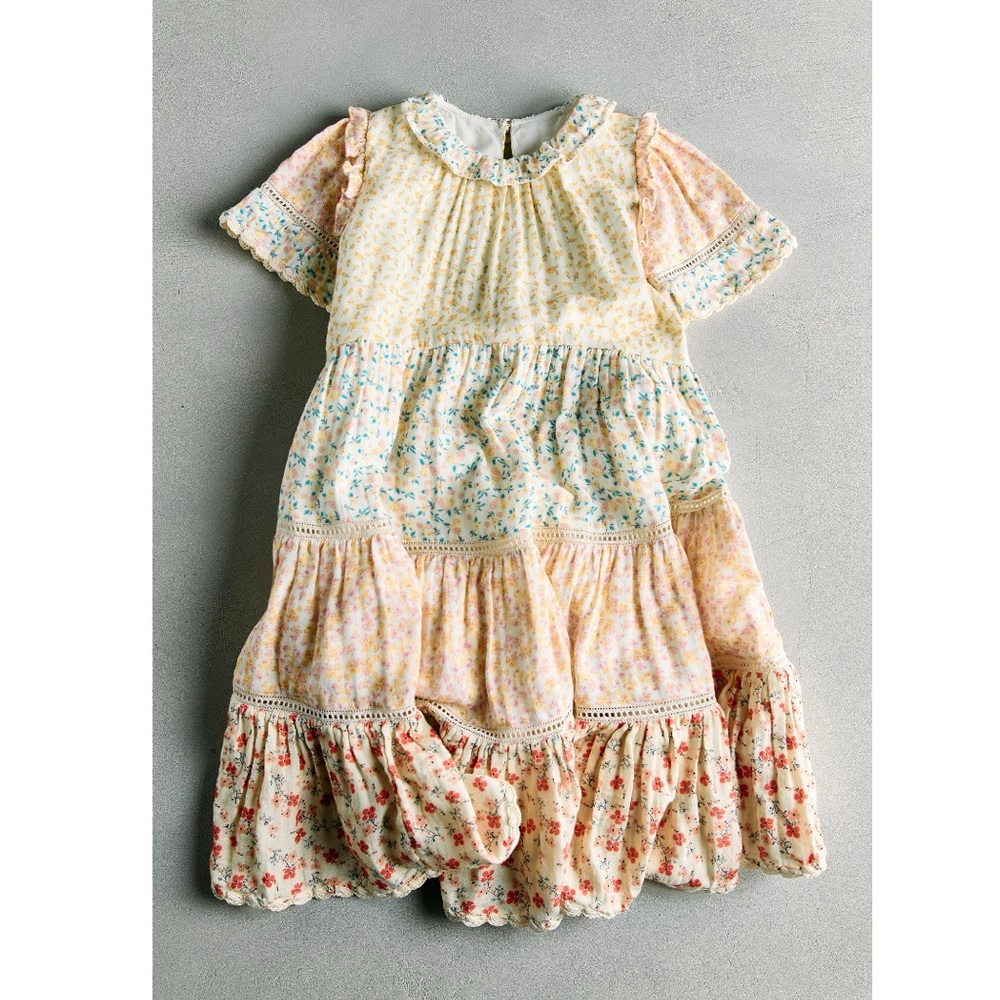 Zara Kids Girl Floral Patchwork Dress - SEA NY NWT